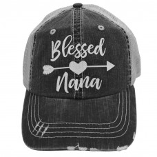USA WTBLESSED NANA AR BLING GLITTERBASEBALL CAP TRUCKER HAT CUSTOM USA MADE   eb-73042359